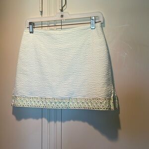 Lilypod Seersucker Skort